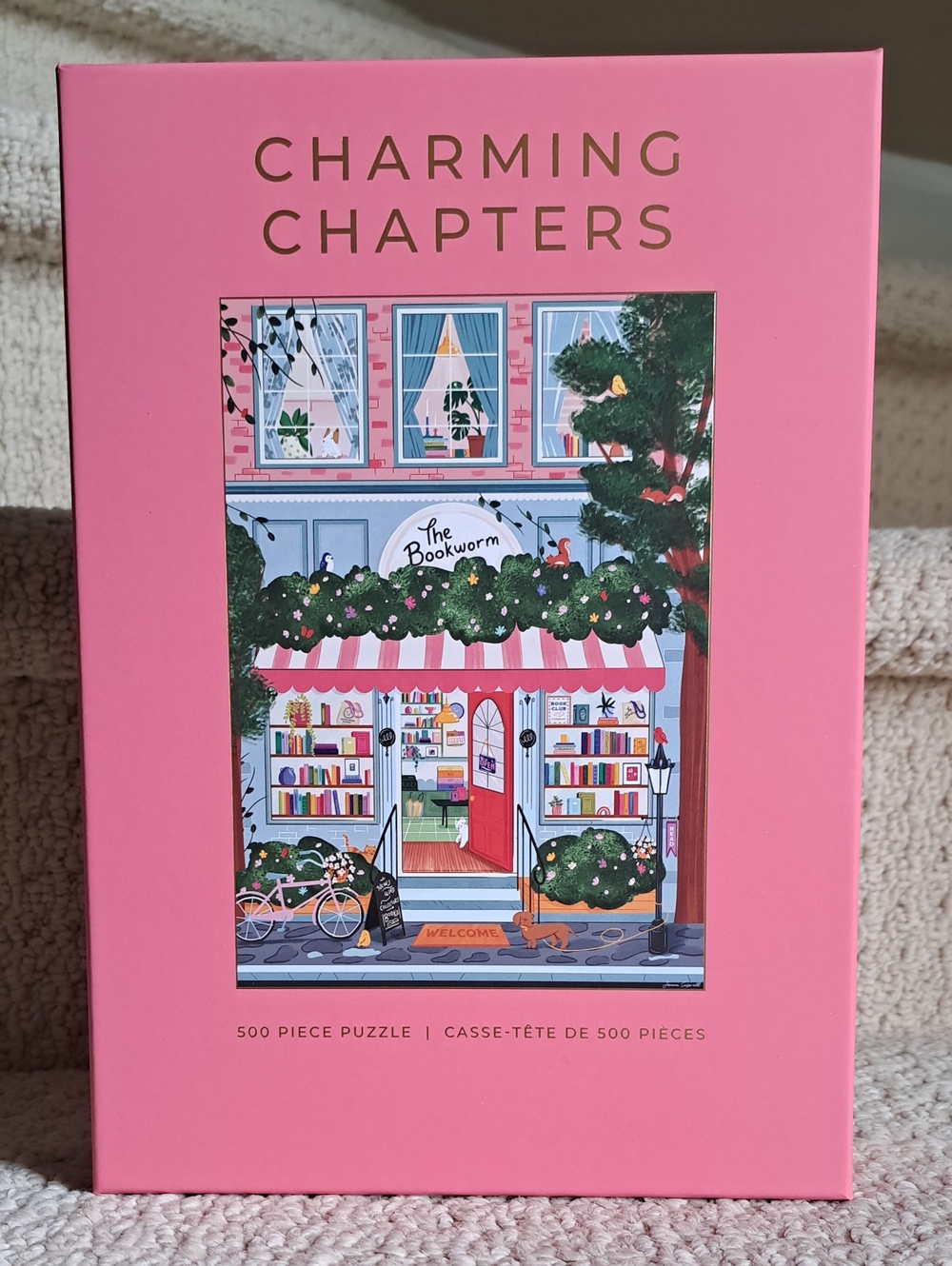 HOBBRY Charming Chapters 500 Piece Jigsaw Puzzle. NEW!